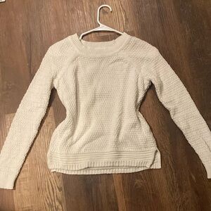 White old navy sweater